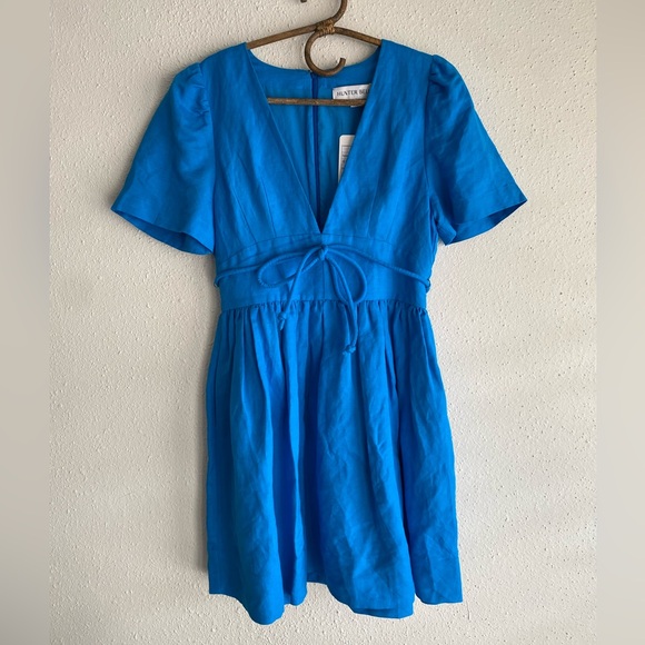 Hunter Bell Blue Mini Dress READ DESCRIPTION